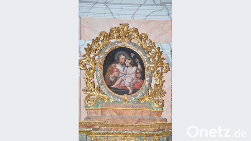 Die Restauration des Seitenaltars, der dem heiligen Josef geweiht ist, war dem Vorstand besonders wichtig. Bild: fjo