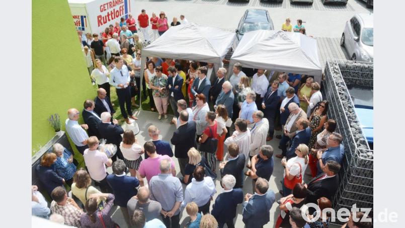 Bei der Einweihung des Augustinus-Ärztehauses herrschte großer Andrang. Bild: Gabi Schönberger