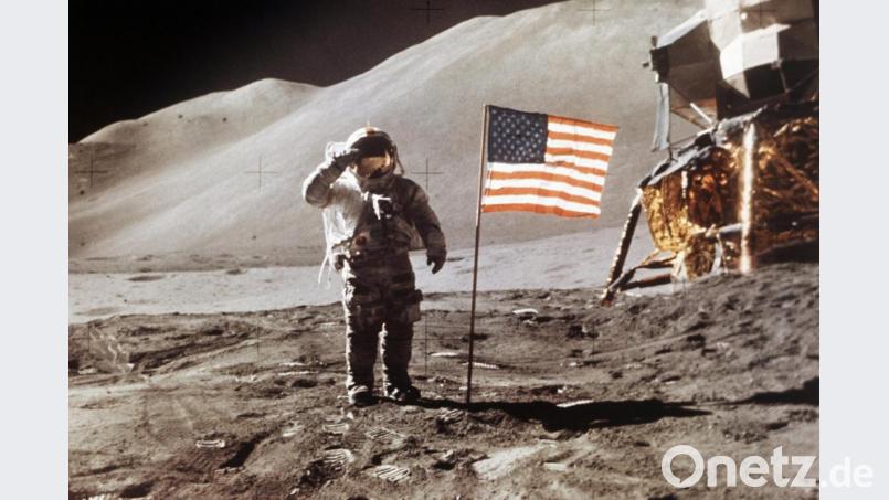 Ist der Mond kontaminiert und sind die heimkommenden Astronauten eine Gefahr für die Menschen auf der Erde? Bild: NASA/AP