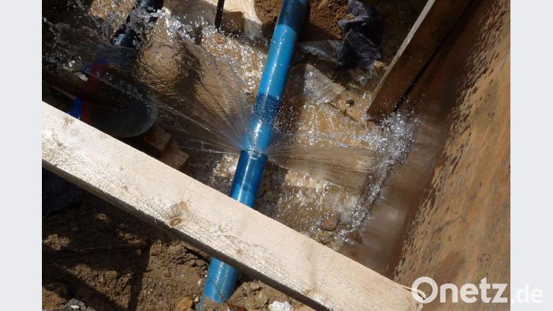 Die Zahl der Wasserrohrbrüche im Gemeindegebiet von Trabitz bewegt sich im normalen Bereich. Bild: exb