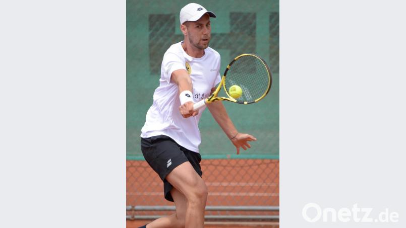 Pascal Brunner gewann souverän sein Einzel. Bild: ref
