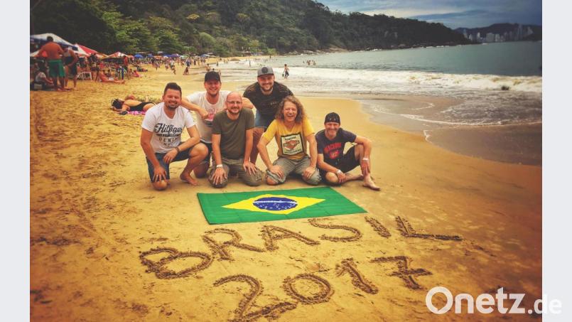 Der am weitesten entlegene Auftritt von Zuhause führte die Troglauer vor zwei Jahren nach Brasilien. Bild: exb