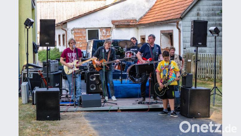 Die &quot;Beppo Johnson Lio Band&quot; sorgt seit einigen Jahren für die musikalische Umrahmung Bild: sml