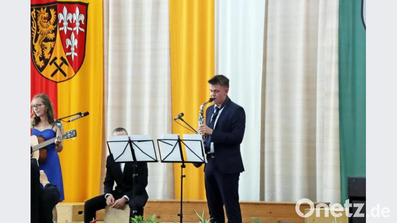 Felix Löckler am Saxofon. Bild: jma