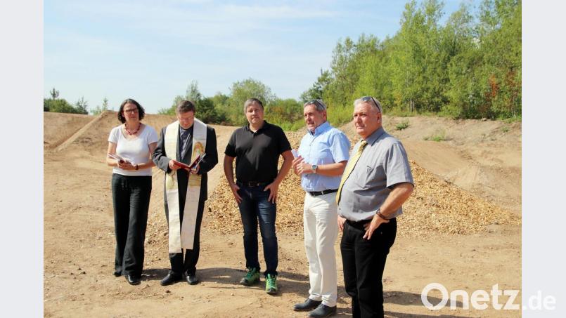 Einweihung der Anlage durch Bürgermeister Joachim Neuß. Bild: jma