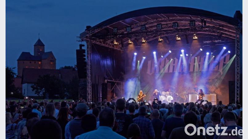 Die sogenannte &quot;Droht&quot; in Falkenberg bietet eine Kulisse, die kaum zu überbieten ist. Davon sind nicht nur die Fans, sondern auch die Musiker begeistert. Bild: tr