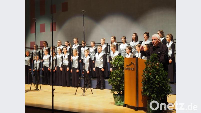 Der Kinderchor. Bild: fam