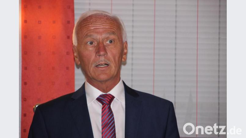 Bewerbungsrede von Bürgermeister Peter König Bild: den