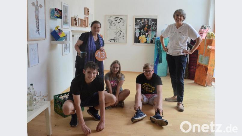 Vernissage zur &quot;Showtime VII&quot; im Weidener Kunstbau. Bild: Kunz