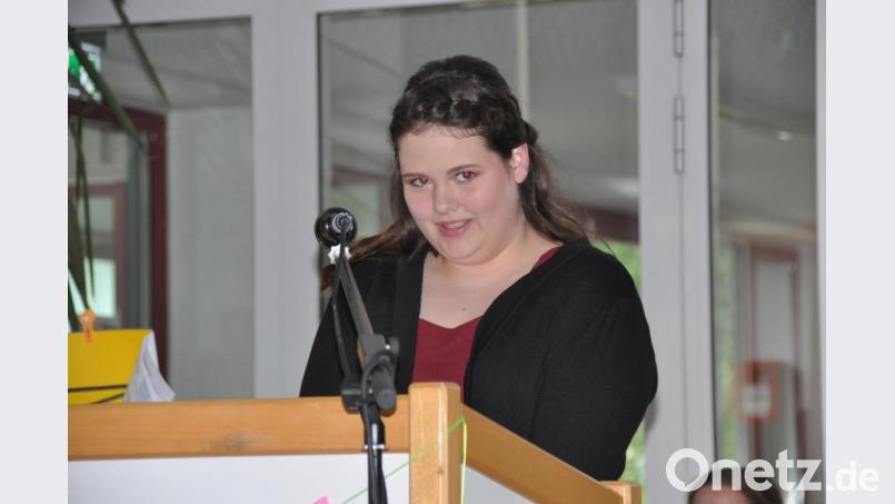 Klassensprecherin Johanna Sattler. Bild: ak