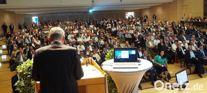 Wissenschaftstag unter dem Motto &quot;Gateway ländliche Räume&quot; in der Max-Reger-Halle in Weiden. Bild: Bühner