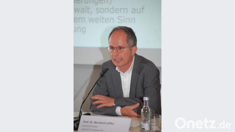 Professor Bernhard Löffler. Bild: gib