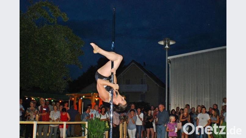 Daniela Pecinova bei ihrer Darbietung Bild: enz