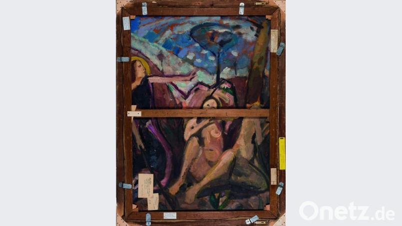 Sehenswerte Rückansicht. Bild:  Kunstforum Ostdeutsche Galerie © Familienarchiv Kerkovius, Wendelstein, Uwe Kerkovius, Foto: © Studio Zink