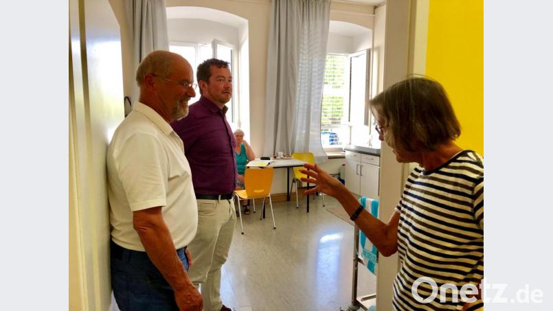 MdB Uli Grötsch besucht Arbeitskreis Asyl Weiden Bild: exb/Büro Uli Grötsch