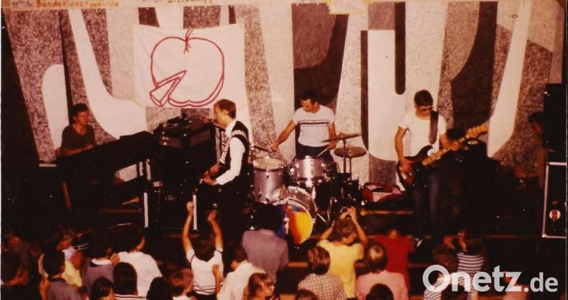 1982: Wolfgang Dirscherl (Hirsch), Tschuppy Treml, Hannes Nied und Igor Schüßlbauer (von links). Bild: exb