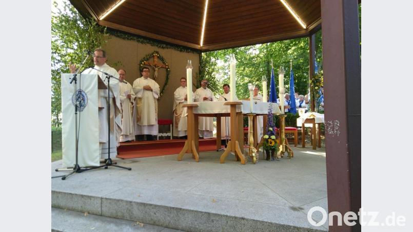 Der Aschaffenburger Stadtpfarrer Martin Heim lobt die Arbeit des Katholischen Frauenbunds. Bild: mma