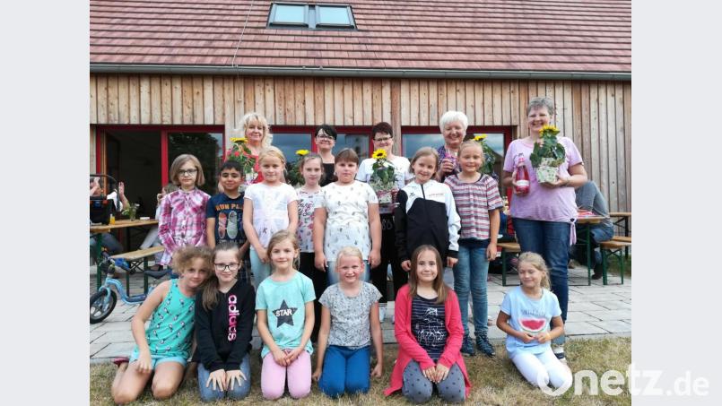 Beim Sommerfest der Martinsspatzen. Bild: rgl