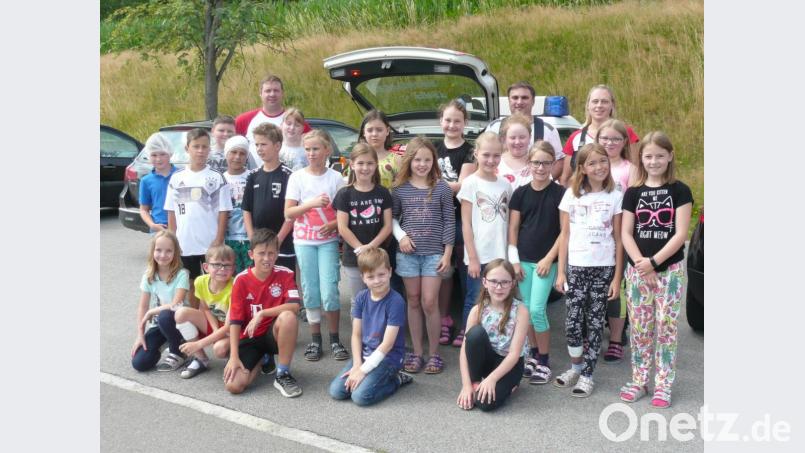 Die First Responder wollen den Schülern die Scheu vor dem richtigem Helfen nehmen. Bild: amö