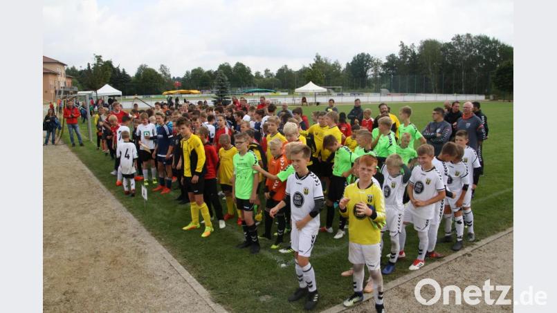 Im Turnier der D-Jugend waren 12 Mannschaften vertreten. Bild: exb