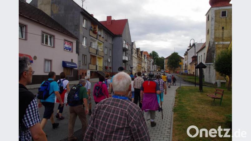 Der Pilgerweg führt auch durch Poběžovice (Ronsperg). Bild: mmj