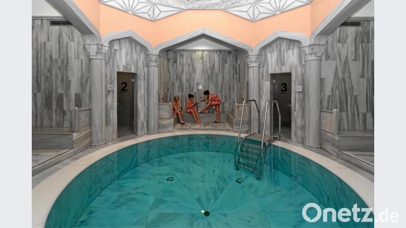 In die Jahre gekommen ist der orientalische Badetempel. Für die Sanierung sind im Haushalt 2019 Planungskosten in Höhe von 30.000 Euro vorgesehen. Archivbild: tr