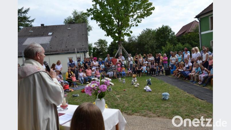 Kindergarten und die Kinderkrippe St. Anna feiern den Jahresabschluss mit Wortgottesdienst und Sommerfest. Bild: gi