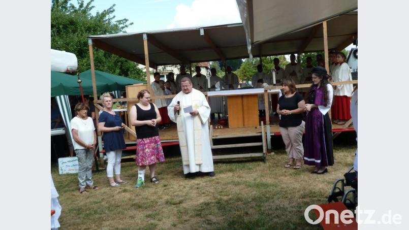 Pfarrfest-Auftakt mit dem Gottesdienst Bild: wrt