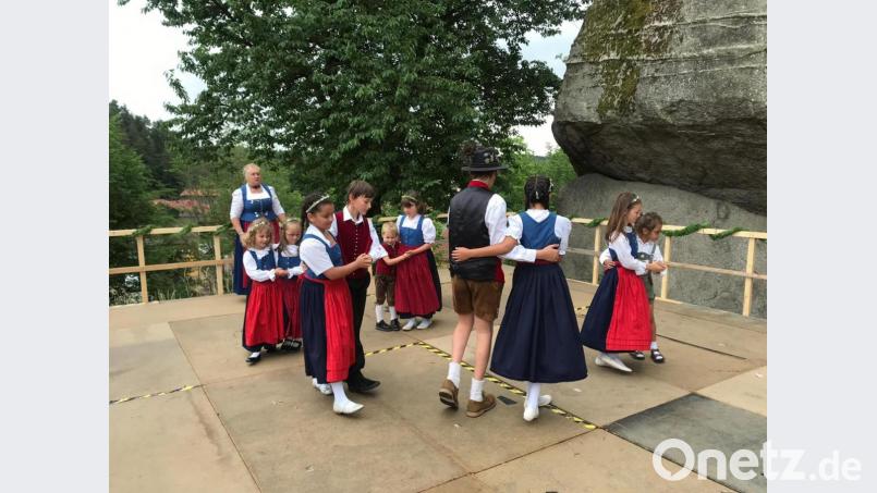 Der Frühtanz der Kindertanzgruppe. Bild: spz