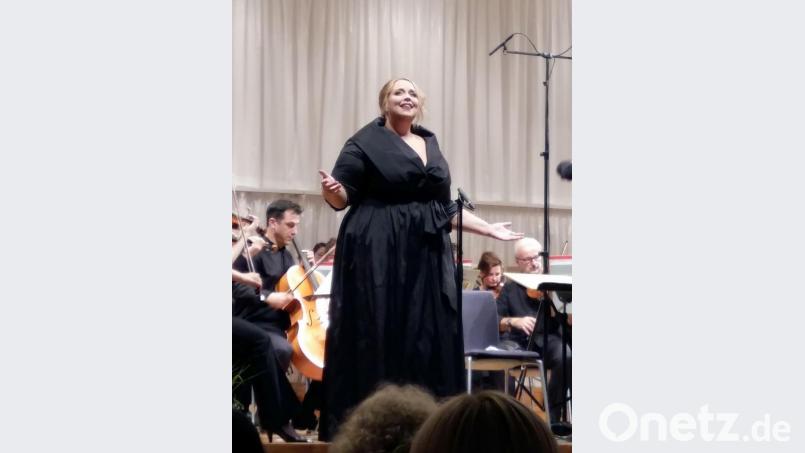 Viele „Wiederholungstäter“ lassen sich die Konzerte der IMA nicht entgehen. Auch die neunte Auflage des musikalischen Erfolgsprojekts bewies die große Qualität der Nachwuchssänger. Meghan Kasanders erhielt für die Arie „Dich teuere Halle, grüß ich wieder“ aus Wagners &quot;Lohengrin&quot; überwältigenden Applaus. Bild: Marielouise Scharf