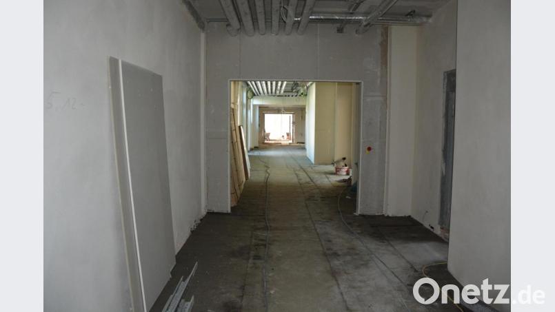 Blick in den Flur im Erdgeschoss. Bild: jr