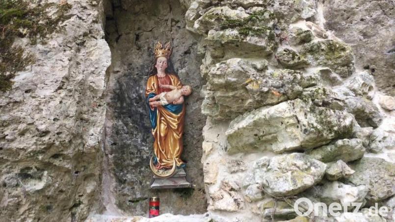 Die neu gestaltete Marien-Grotte. Bild: Unger, Heike