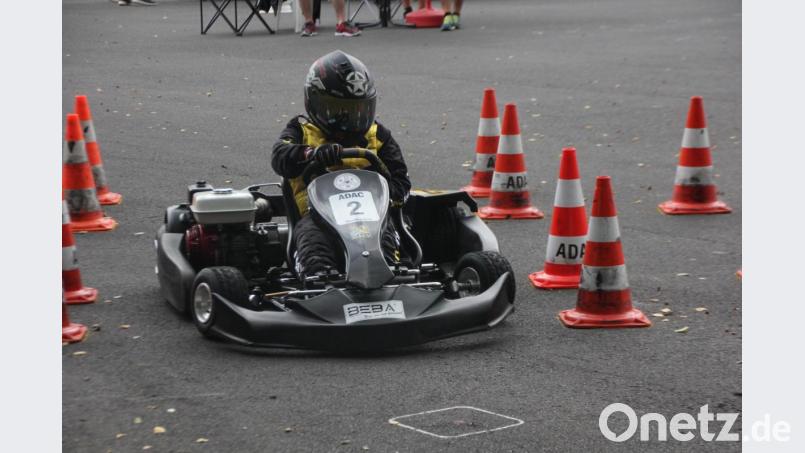Rasanter Kartsport wurde beim ADAC-Nordbayern-Endlauf in Waldershof geboten. Bild: kro