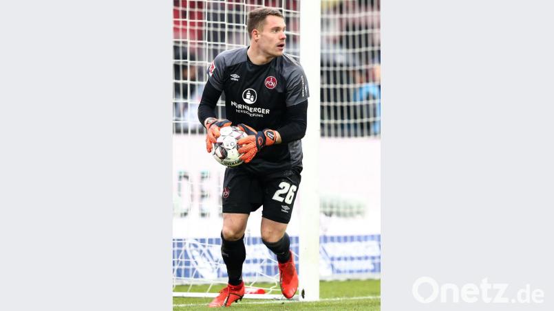 Christian Mathenia ist der große Rückhalt beim 1. FC Nürnberg. Der Club gehört zu den Aufstiegsfavoriten. Bild: Daniel Karmann/Dpa