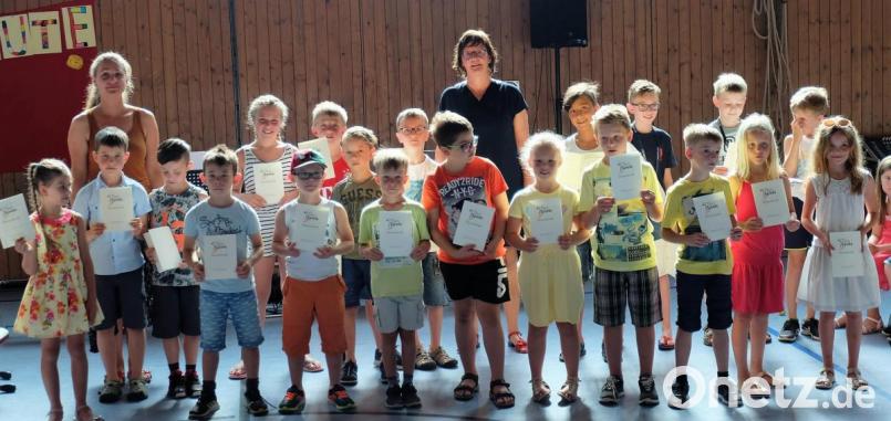 Die besten Sportler der Schule. Bild: wlr