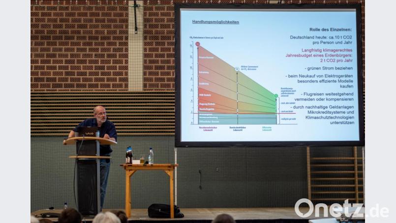 Prof. Dr. Lesch in Kemanth Bild: pml