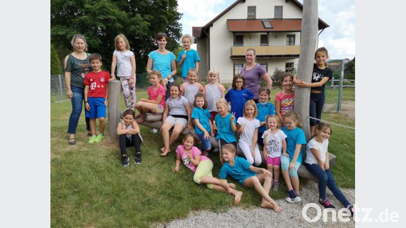 Eine Schnitzeljagd mit modernen Elementen erlebten die &quot;Turnhits für Kids&quot; der Turnabteilung zum Abschluss des Turnjahres. Bild: hir
