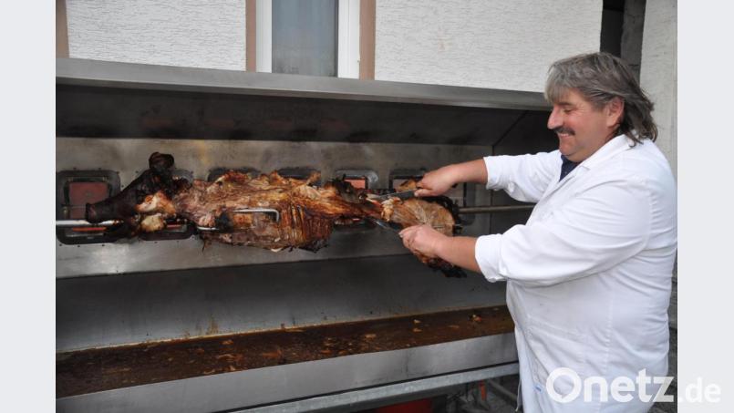 Saugriller Anton Fahrnbauer. Bild: ak