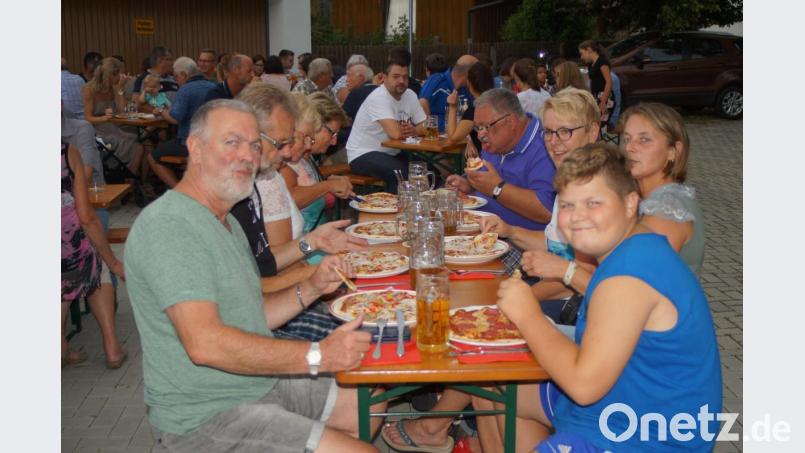 Den Pizzaabend genossen auch viele auswärtige Gäste und Urlauber. Bild: slh