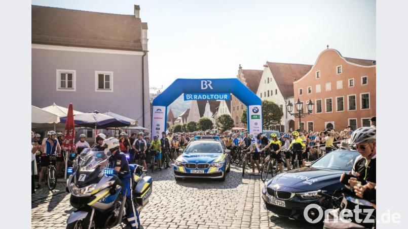 Impression von der BR-Radltour des vergangenen Jahres. Bild: exb