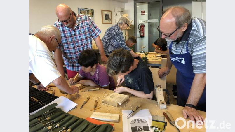 Kommendes Jahr ist eine Kooperation der Mitterteicher Schnitzer mit der Realschule im Stiftland geplant. Bild: Realschule im Stiftland Waldsassen/exb