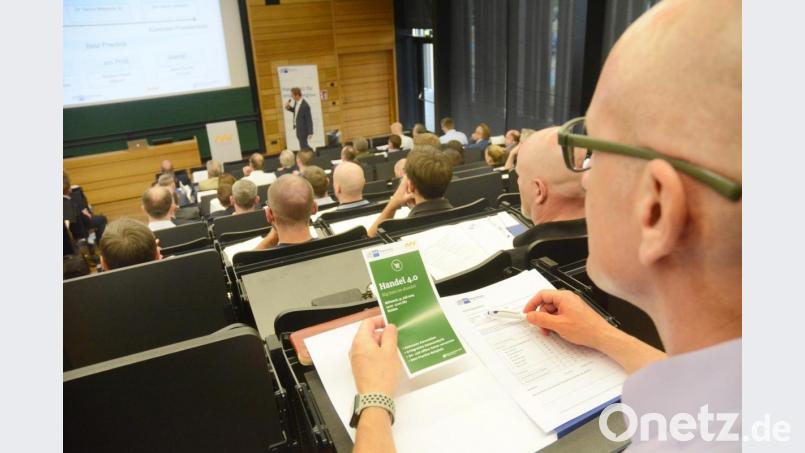 „Handel 4.0 – Big Data im Handel“ hieß der Veranstaltung der IHK Regensburg in der OTH Amberg-Weiden, bei der Experten zeigten, wie Daten im Handel genutzt werden können. Bild: Gabi Schönberger