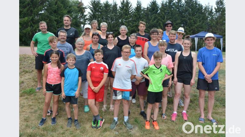 25 Kinder und Erwachsene stellten sich der Sportabzeichen-Abnahme. Bild: jr