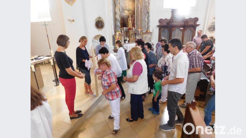 Familiengottesdienst in Mockersdorf. Bild: hai