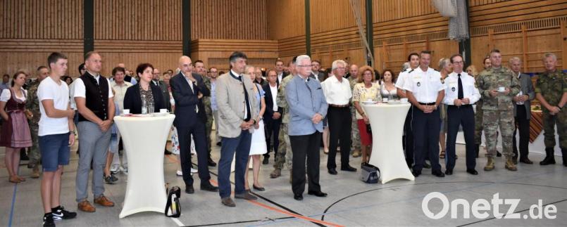 Die DAGA-Mitglieder treffen sich bei einem Empfang in der Grafenwöhrer Stadthalle. Bild: rgr