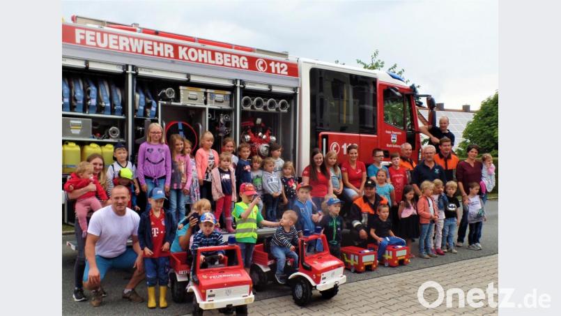 50 Kinder ließen sich den Spaß bei der Feuerwehr nicht entgehen. Bild: jml
