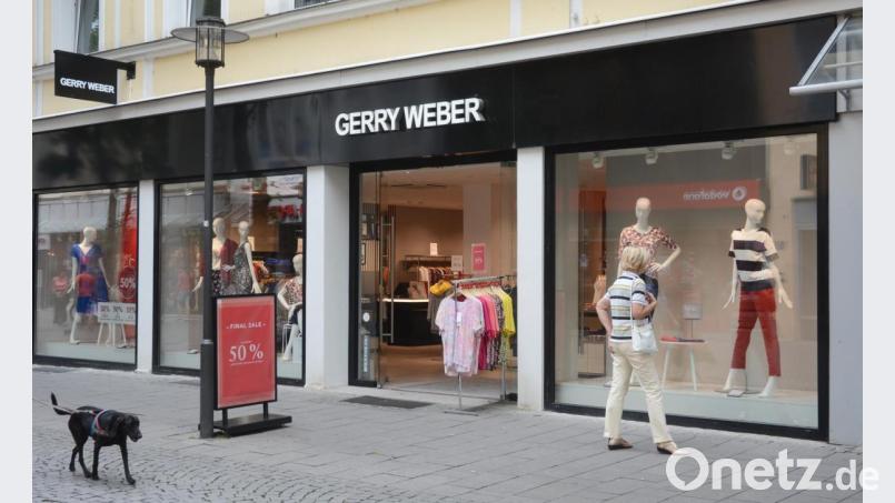 Die Gerry-Weber-Filiale in der Max-Reger-Straße 7 in Weiden schließt Ende Oktober. Bild: Gabi Schönberger