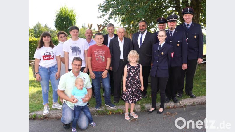 Albert Wüst (vorne Mitte) Bild: fvo