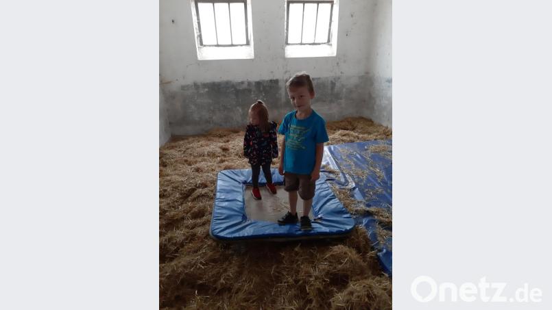 Die Kinder durften überall spielen. Bild: exb