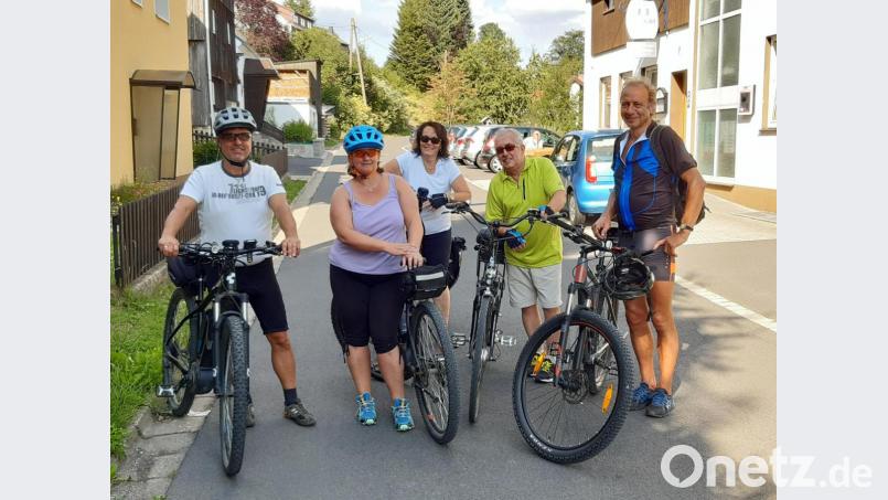 Die Radlgruppe Bild: Andreas Thillmann/exb